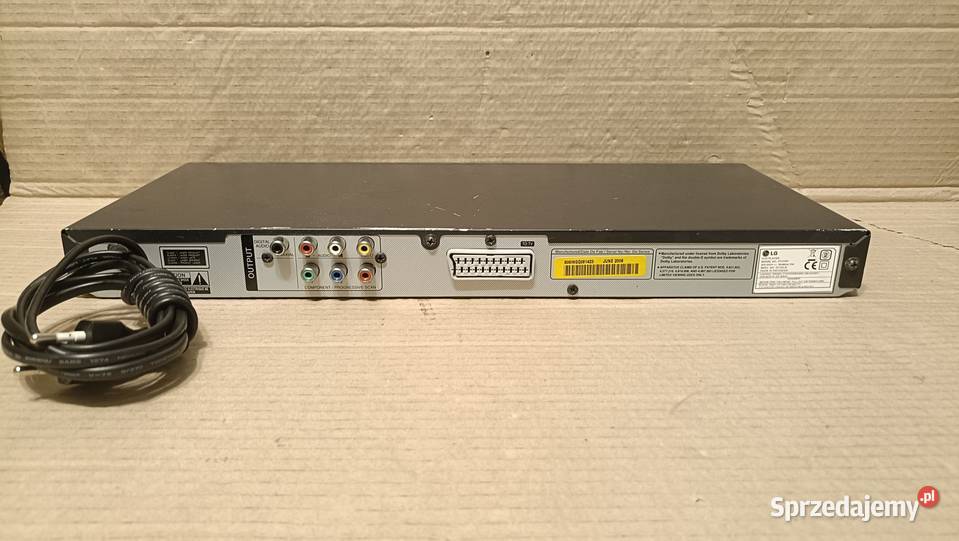 LG DVX380 z pilotem