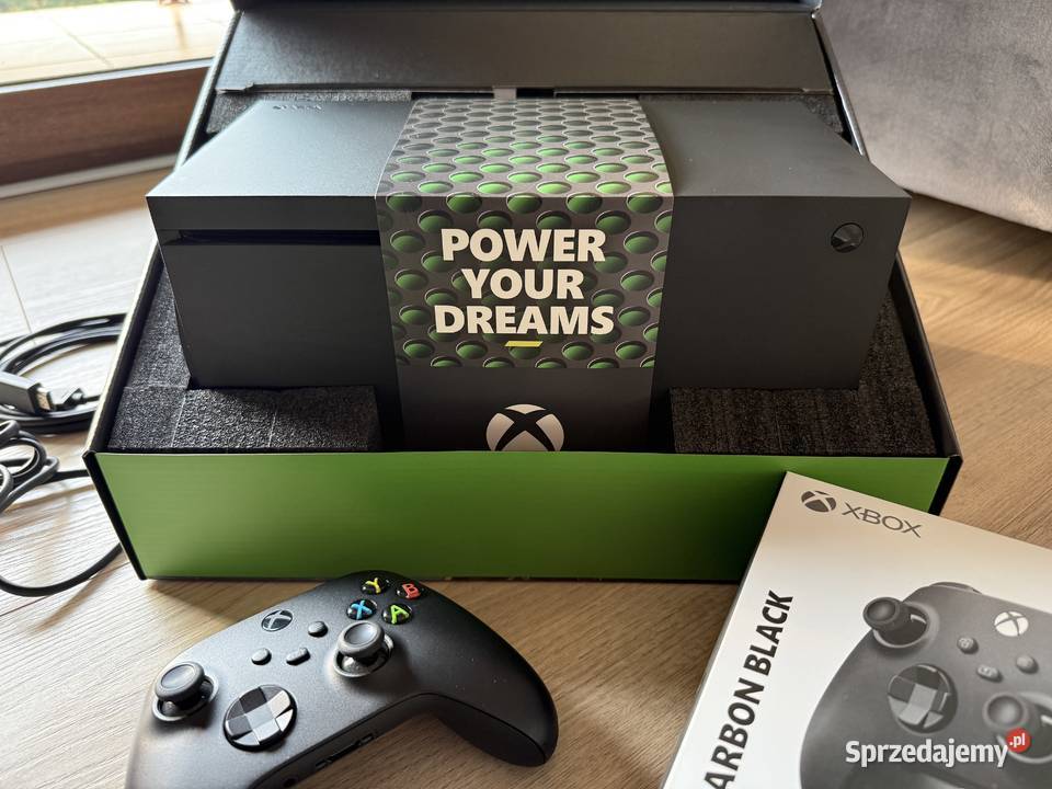 Xbox Series X 1TB KOMPLET 2 PADY NOWA Pod GTA VI Kolno