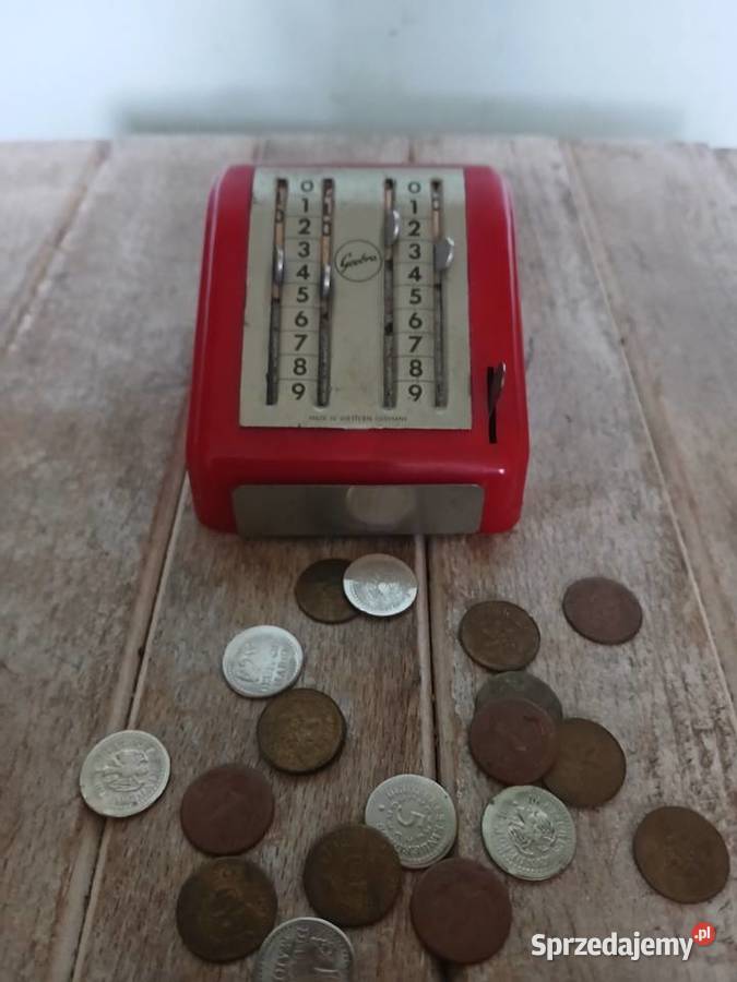 Kolekcjonerska kasa sklepowa z lat 50XX wieku Kraków
