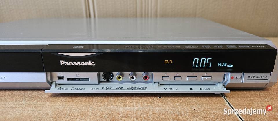 Nagrywarka DVD PANASONIC DMREX77 Gorzów Wielkopolski