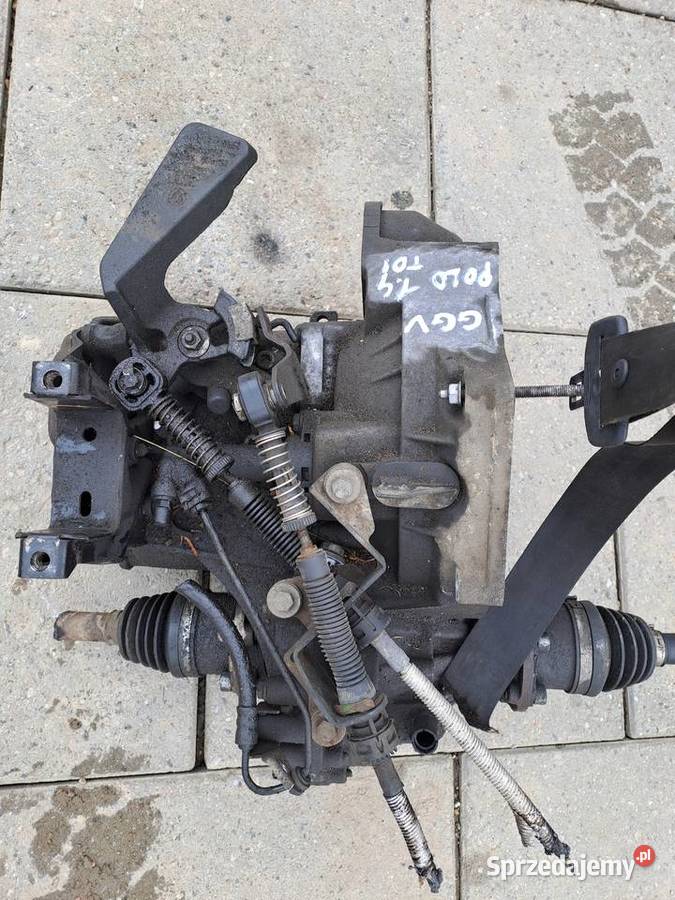 Volkswagen Polo 9n2 14 TDi skrzynia biegów kod Rok produkcji 2005 Układ napędowy Jastrzębie-Zdrój sprzedam