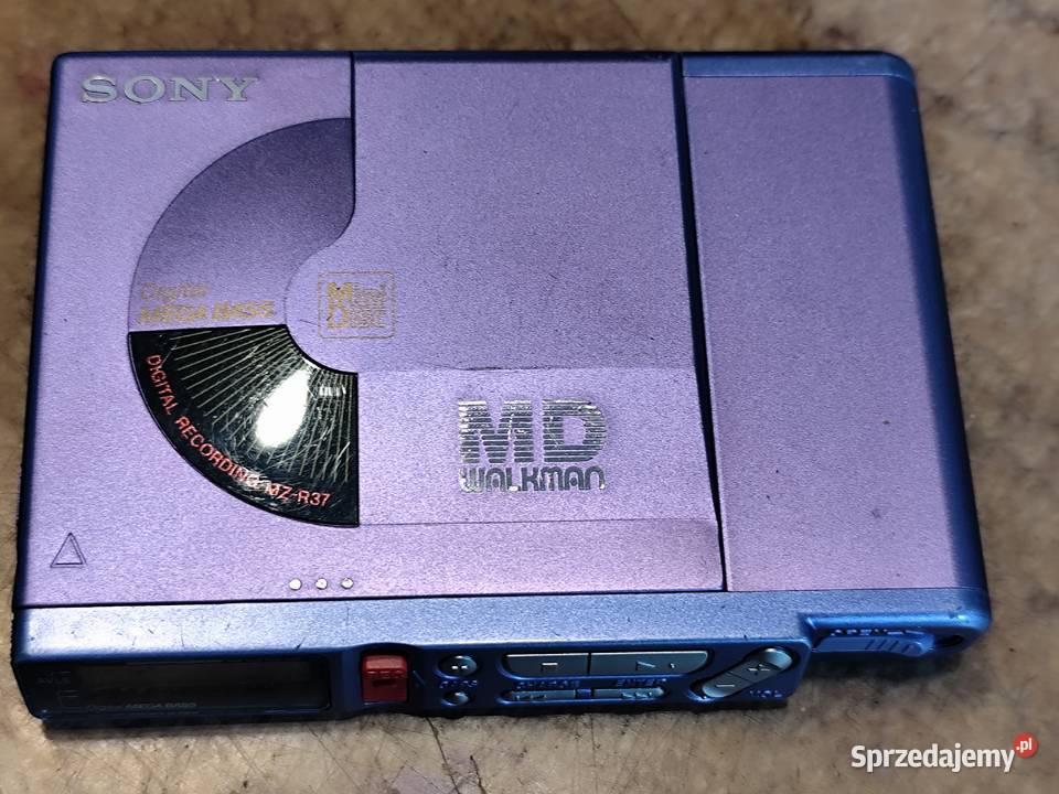 Walkman MD Sony MZR37 uszkodzony zachodniopomorskie Grabowo