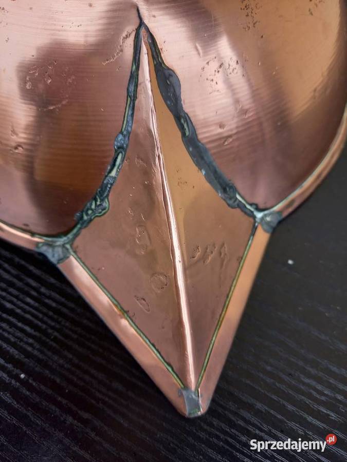 duża miedziana chochla poj 1 litr Akcesoria kuchenne