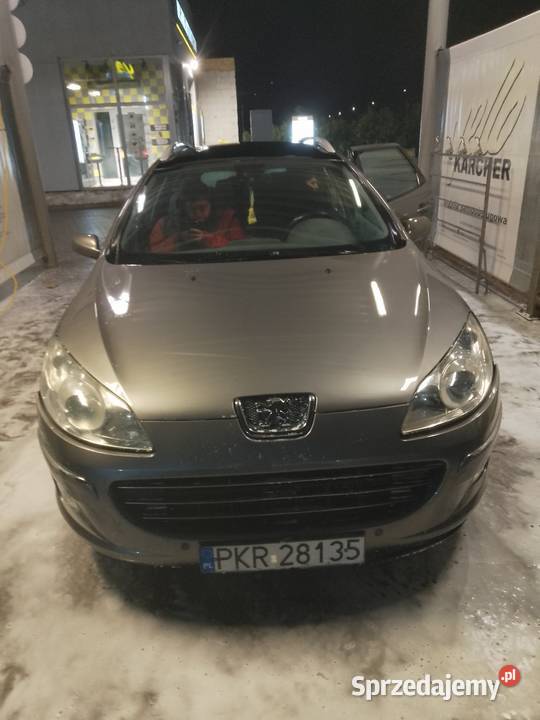 Peugeot 407sw panorama manualna 407 dolnośląskie Słotwina