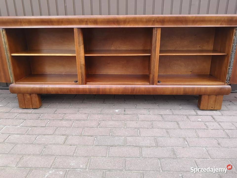 Komoda ARTDECO RTV Orzech Niska Solidna 184 Swarzędz