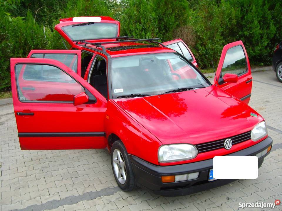 Volkswagen GOLF III Kombi hak Plewiska