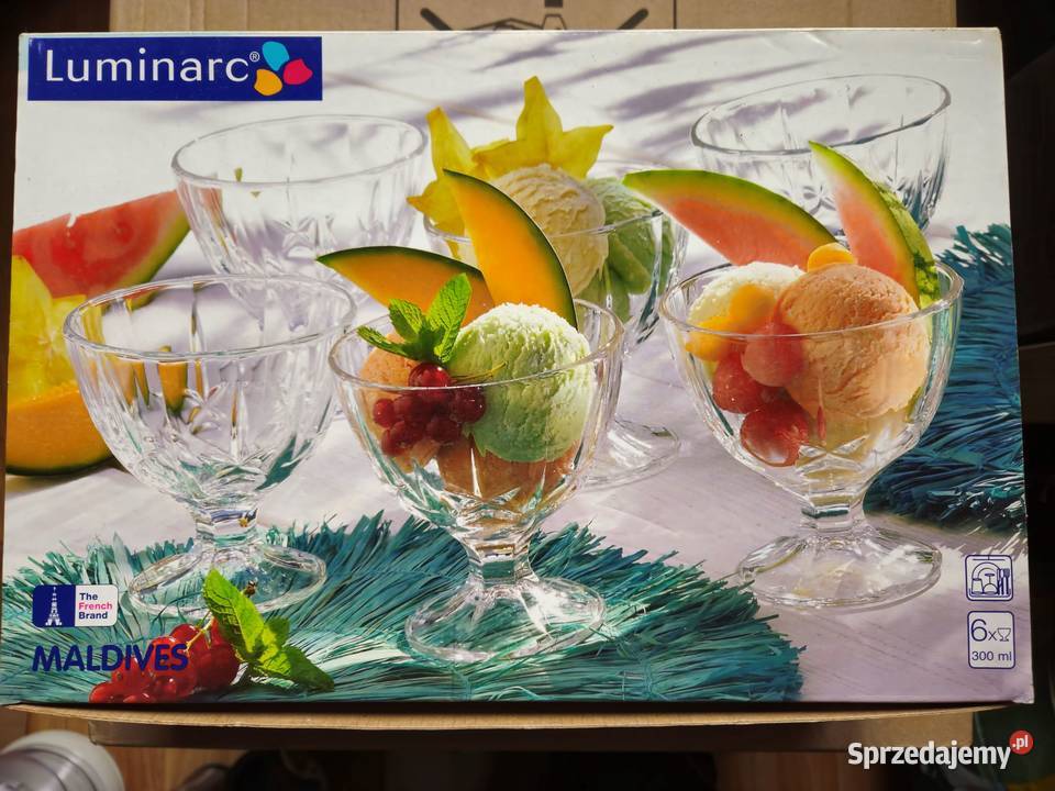 000101 Pucharki do lodów Kieliszki i pucharki Bydgoszcz sprzedam