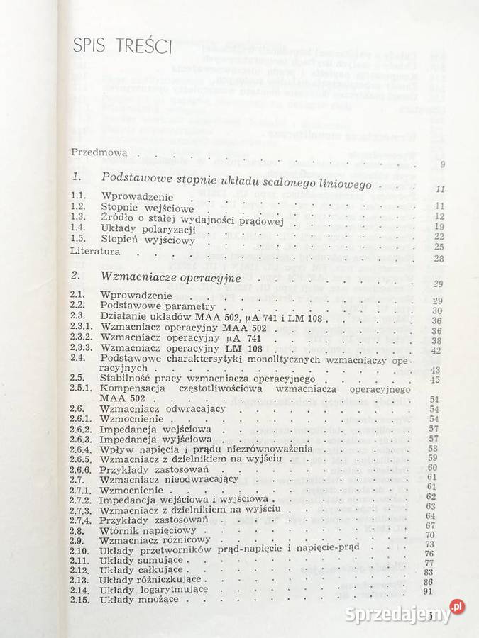 Układy scalone liniowe i ich zastosowanie Wrocław