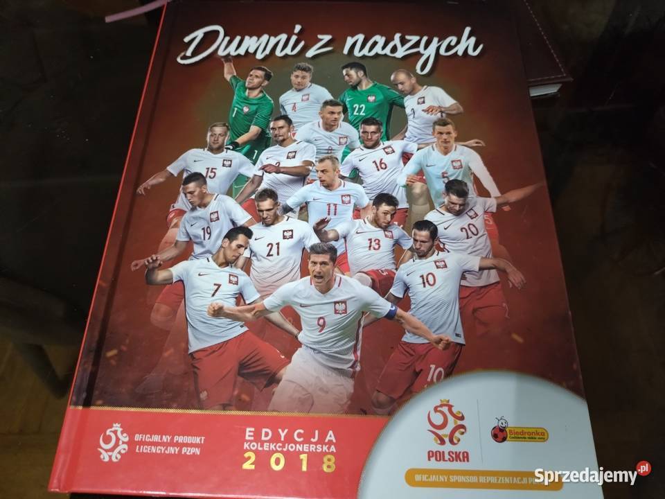 Album kolekcjonerski Dumni z naszych 2018 Poznań sprzedam