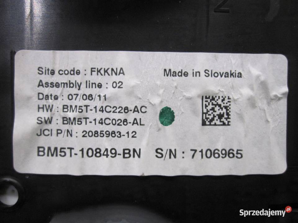 FORD FOCUS MK3 III 12r licznik zegary