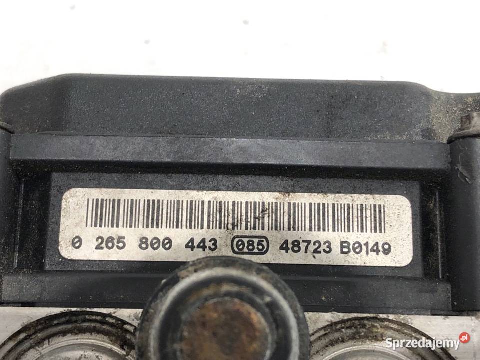 POMPA ABS OPEL MERIVA A 0265800443 17 100 0310 Układ ABS i ESP sprzedam