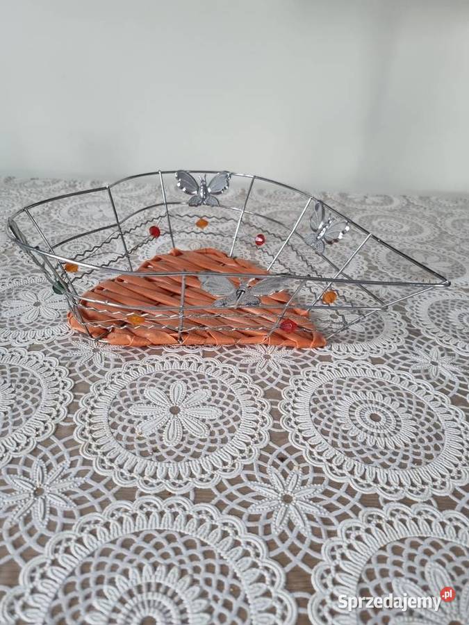 Koszyczek metalowy Dekoracje i ozdoby Dekoracje i ozdoby Wola Podłężna