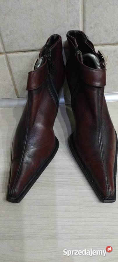 Buty cieniowane ze skóry naturalnej Lublin