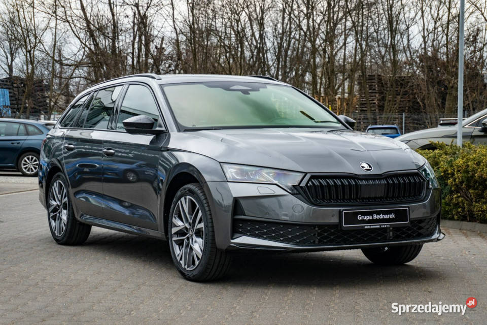 koda Octavia Combi Sportline 15 TSI mHEV 150 DSG system Start-Stop Łódź