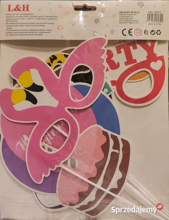 Rekwizyty fotograficzne 12sztuk mazowieckie Piaseczno