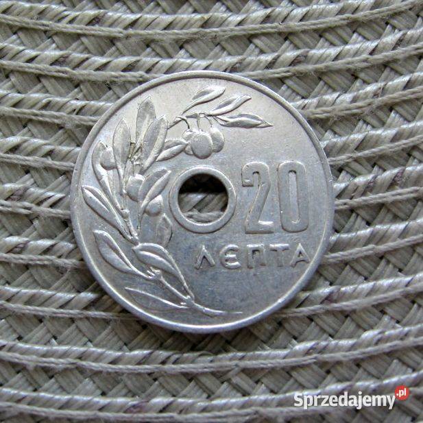 Grecja 10 Lepta 1954r Kalisz