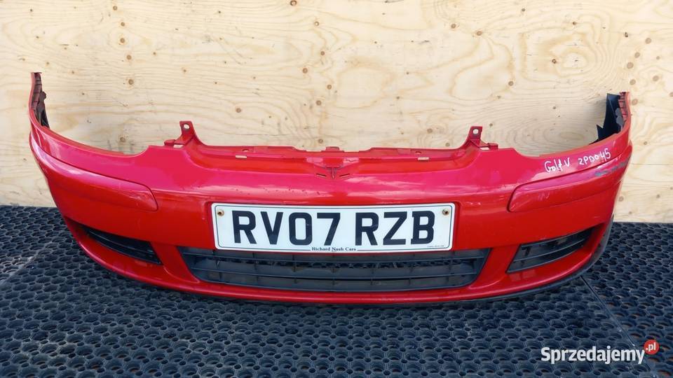 VW GOLF V ZDERZAK PRZÓD LY3D osobowe wielkopolskie Zbierkowo