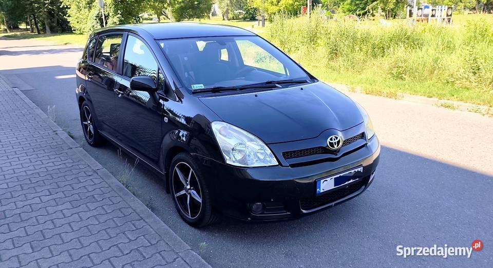Toyota Corolla Verso 7 miejsc Bez korozji LPG tempomat Ruda Śląska sprzedam