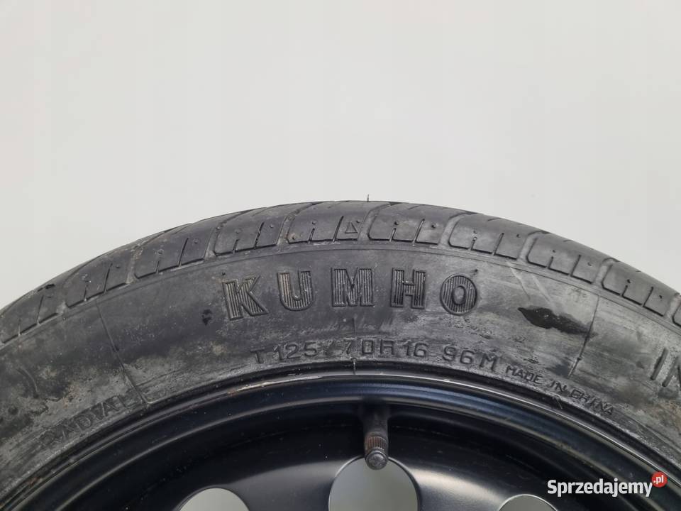 KOŁO DOJAZDOWE Audi Seat Vw Golf VI 12570 R16 Chełm