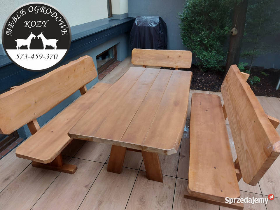 WYPRZEDAŻ POSEZONOWA Meble góralskie ogrodowe Rabka-Zdrój sprzedam