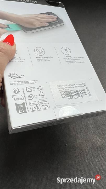 Szkło hartowane do iPhone 17 Pro małopolskie Kraków