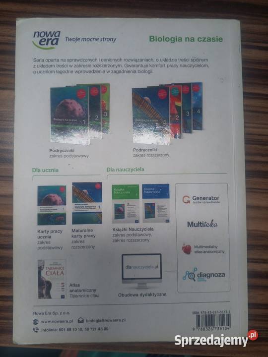 Biologia na czasie 1 Książki i Podręczniki Osobnica