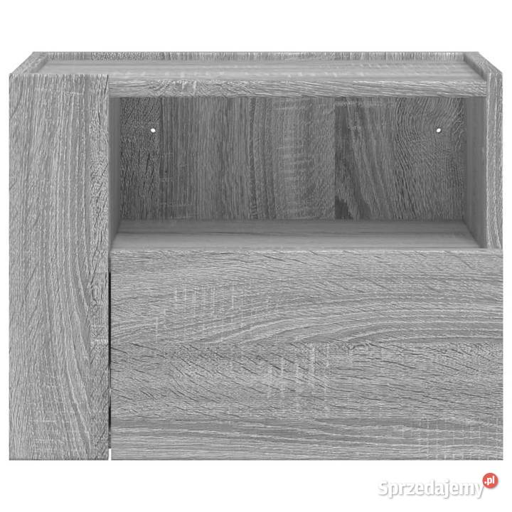 Wisząca szafka nocna szary dąb sonoma 45x30x35