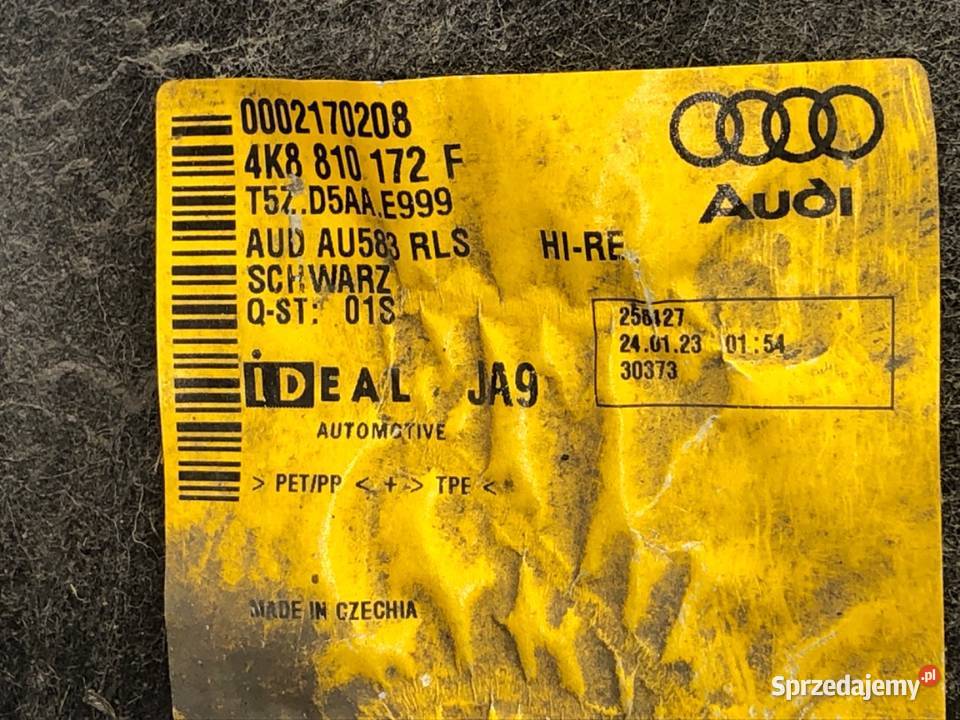 NADKOLE PRAWY TYŁ AUDI A7 C8 4K8810172F
