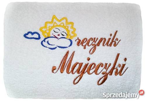 RĘCZNIK z IMIENIEM DEDYKACJĄ prezent każdego Pobiedziska