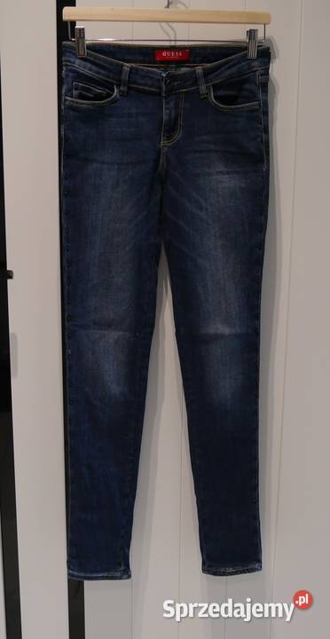 Guess świetne spodnie rurki dżety 34 XS Inny materiał Wrocław