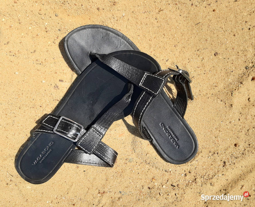 Vagabond klapki japonki skóra naturalna płaskie Warszawa