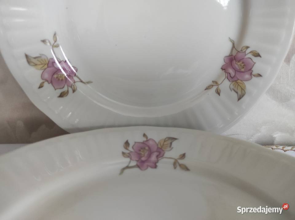 TTalerze deserowe Nowe porcelana Włocławek 612 Białystok sprzedam