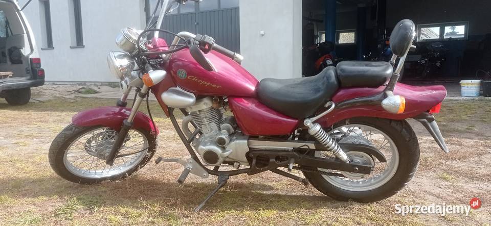 Chopper SMC Rex 125 silnik 125 kymco Sieradz