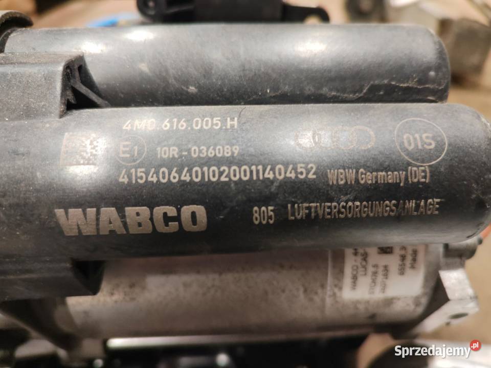 Kompresor Zawieszenia Pneumatycznego WABCO ze Zielęcice