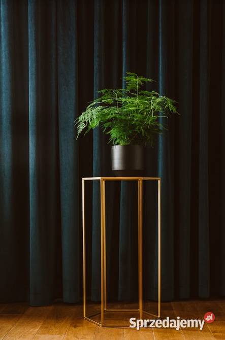 Kwietnik złoty loft heksagon Radomsko