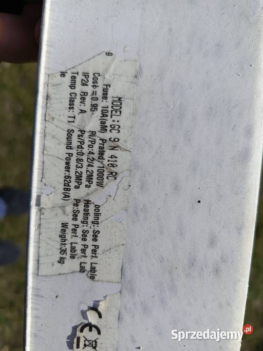 Klimatyzacja sufitowa Airwell gc9n Jordanów Śląski sprzedam