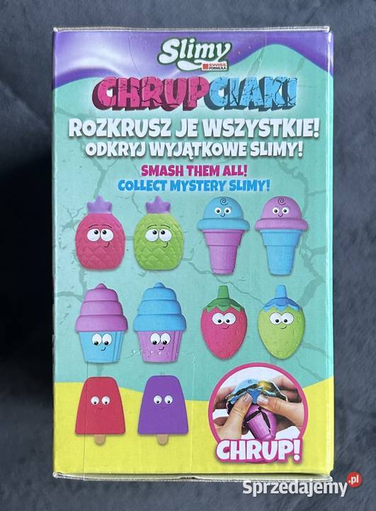 Epee Chrupciaki Slimy różowy lód na patyku Plastyczne