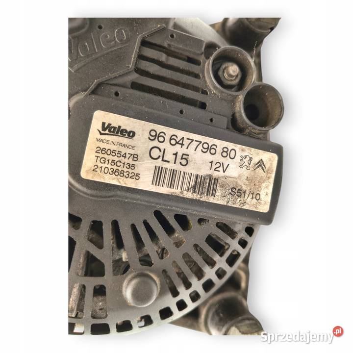 ALTERNATOR Peugeot Partner 308 Citroen Berlingo Chełm