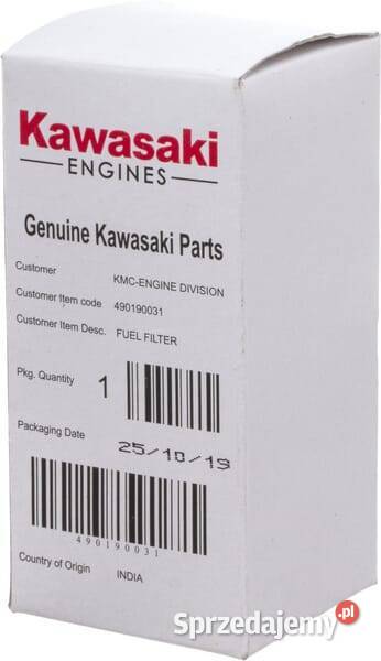 Filtr paliwa 490190031 małopolskie Kamionna