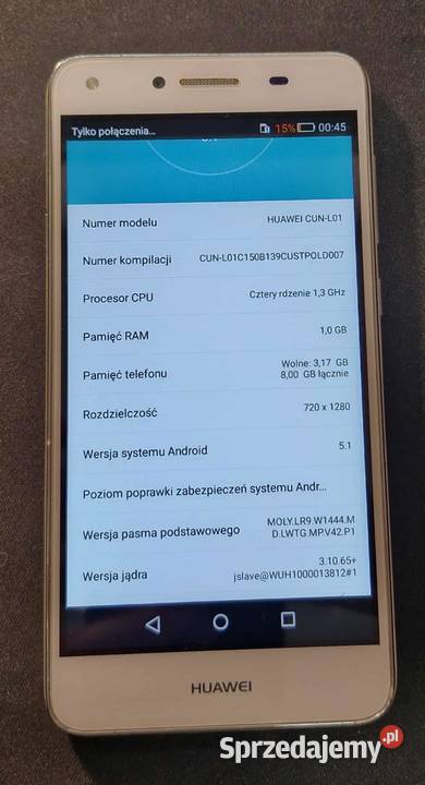 TELEFON HUAWEI Y5 łódzkie Łódź