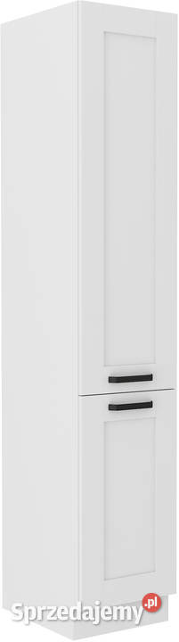 Duży zestaw mebli kuchennych narożnybiały mat z Poznań