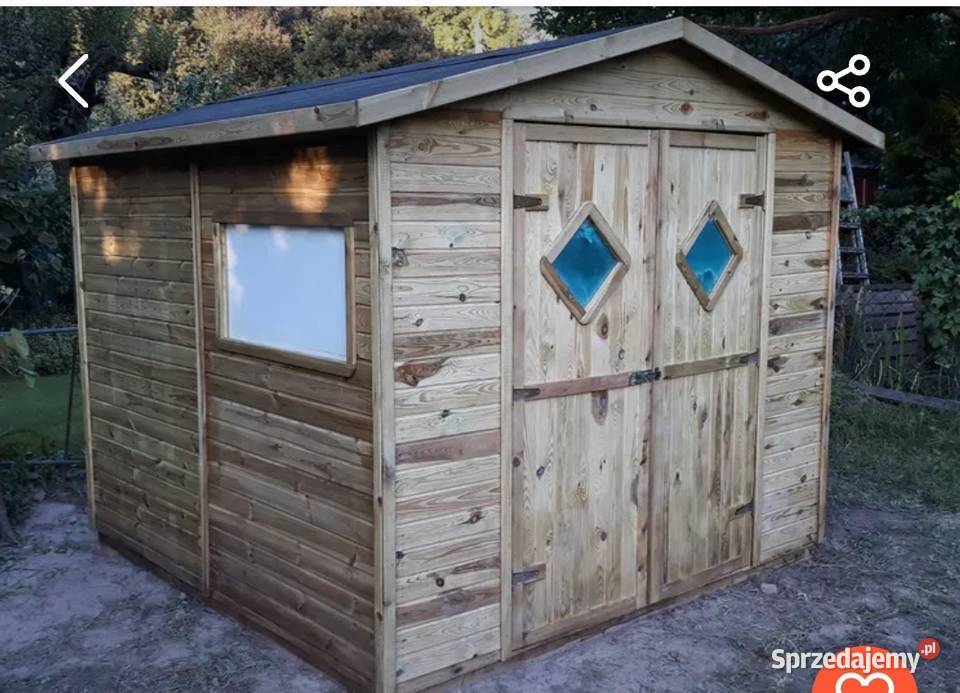 Domek Ogrodowy i Narzędziowy 264 x 262 5 m 2 wielkopolskie Konin