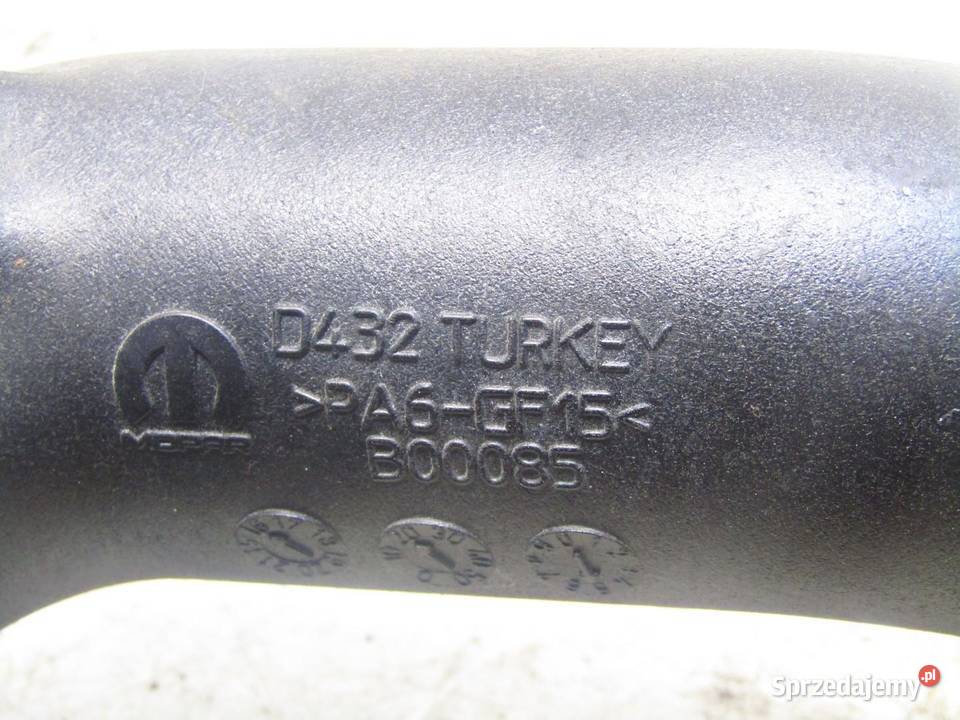 PRZEWÓD RURKA WĄŻ INTERCOOLER 14 TJet FIAT TIPO