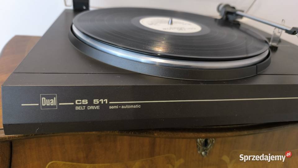 Piękny gramofon marki DUAL CS 511 Łódź