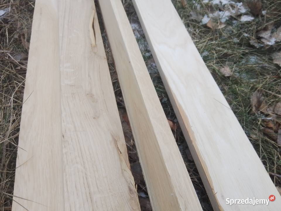 100x9x23 Deski dębowe heblowane nowe suche pomorskie Gdańsk