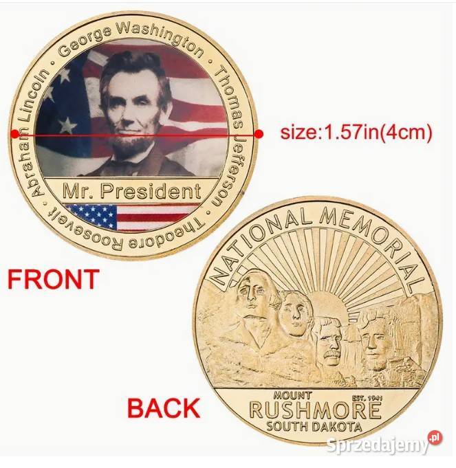 Kolekcjonerski zestaw monet medali największych Warszawa