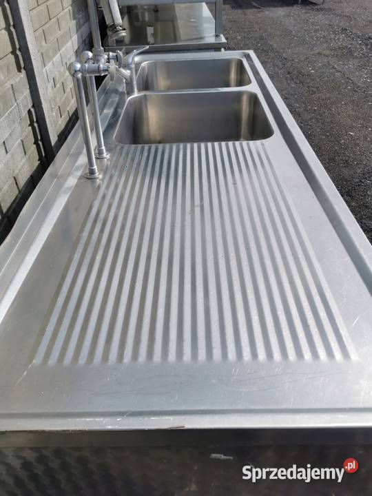 Zlew 2 komorowy 240x80x70 kom 60x60x30 13 sprzedam