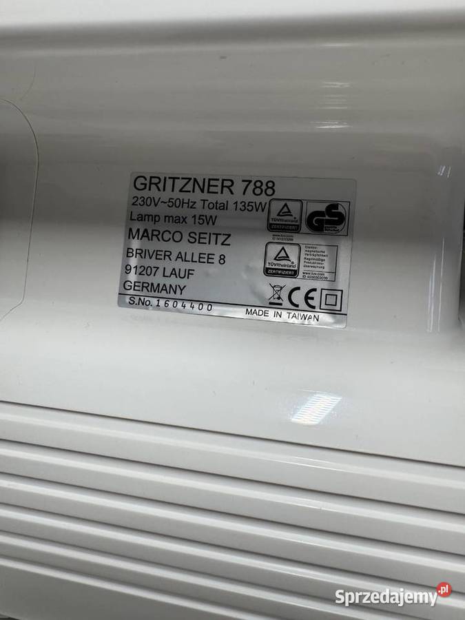 Overlock 4nitkowy Gritzner 788 akcesoria Pozostałe świętokrzyskie Kielce sprzedam