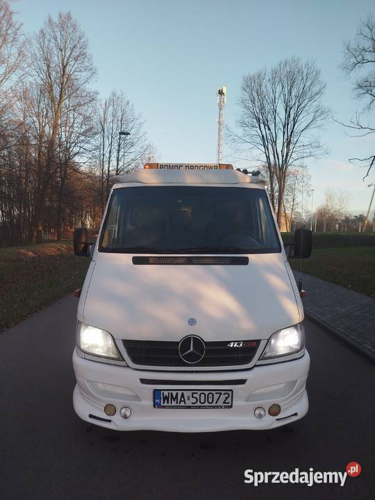 Pomoc Drogowa Mercedes Sprinter 413 Laweta 2003r