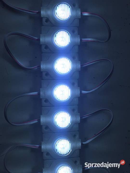 Moduł LED 15W 12V soczewkowa IP65 biała zimna Pomiechówek